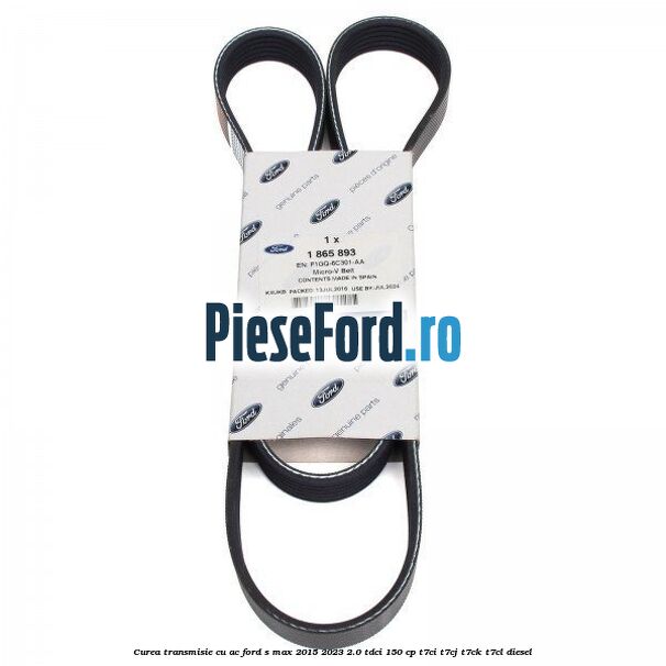 Curea transmisie cu AC Ford S-Max 2015-2023 2.0 TDCi 150 cp