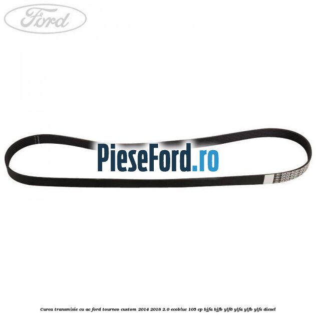 Curea transmisie cu AC Ford Tourneo Custom 2014-2018 2.0 EcoBlue 105 cp Curea transmisie cu AC Ford Tourneo Custom 2014-2018 2.0 EcoBlue 105 cp BJFA, BJFB, YLF6, YLFA, YLFB, YLFS diesel