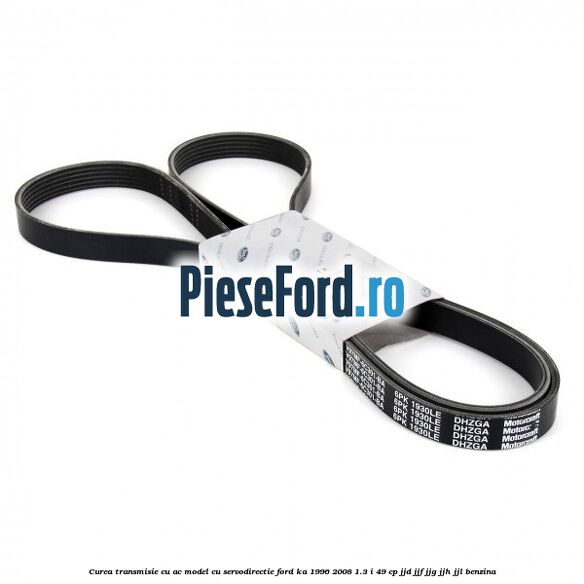 Curea transmisie cu AC model cu servodirectie Ford Ka 1996-2008 1.3 i 49 cp JJD, JJF, JJG, JJH, JJL benzina