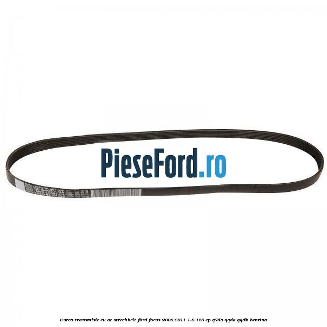 Curea transmisie cu AC strechbelt Ford Focus 2008-2011 1.8 125 cp Curea transmisie cu AC strechbelt Ford Focus 2008-2011 1.8 125 cp Q7DA, QQDA, QQDB benzina