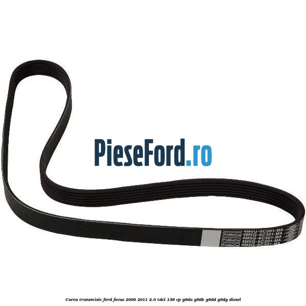Curea transmisie Ford Focus 2008-2011 2.0 TDCi 136 cp G6DA, G6DB, G6DD, G6DG diesel