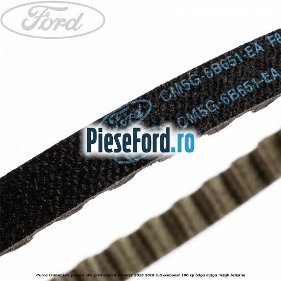 Curea transmisie pompa ulei Ford Transit Connect 2013-2018 1.0 EcoBoost 100 cp Curea transmisie pompa ulei Ford Transit Connect 2013-2018 1.0 EcoBoost 100 cp B3GA, M2GA, M2GB benzina