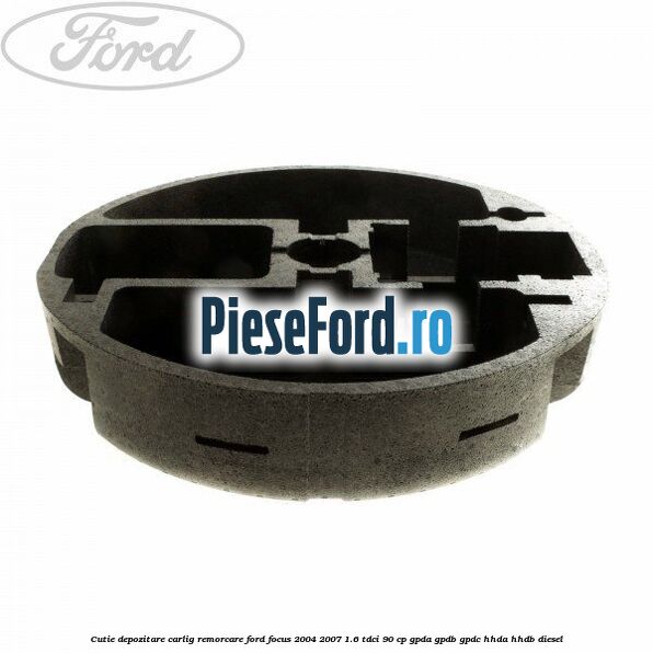 Cutie depozitare carlig remorcare Ford Focus 2004-2007 1.6 TDCi 90 cp Cutie depozitare carlig remorcare Ford Focus 2004-2007 1.6 TDCi 90 cp GPDA, GPDB, GPDC, HHDA, HHDB diesel