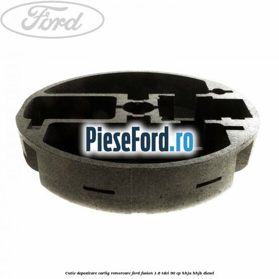 Cutie depozitare carlig remorcare Ford Fusion 1.6 TDCi 90 cp Cutie depozitare carlig remorcare Ford Fusion 1.6 TDCi 90 cp HHJA, HHJB diesel