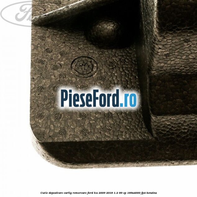 Cutie depozitare carlig remorcare Ford Ka 2009-2016 1.2 69 cp 169A4000, FP4 benzina