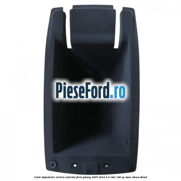 Cutie depozitare cotiera centrala Ford Galaxy 2007-2014 2.0 TDCi 136 cp AZWC, UKWA diesel