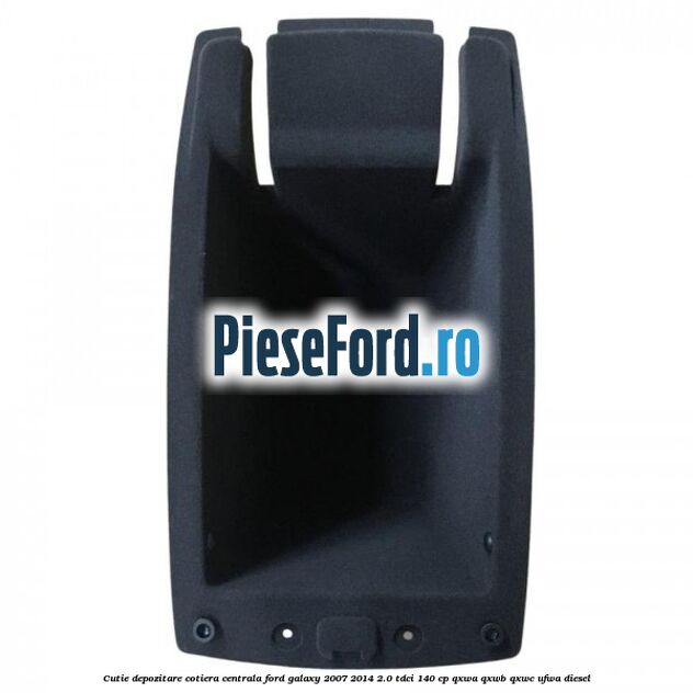 Cutie depozitare cotiera centrala Ford Galaxy 2007-2014 2.0 TDCi 140 cp QXWA, QXWB, QXWC, UFWA diesel