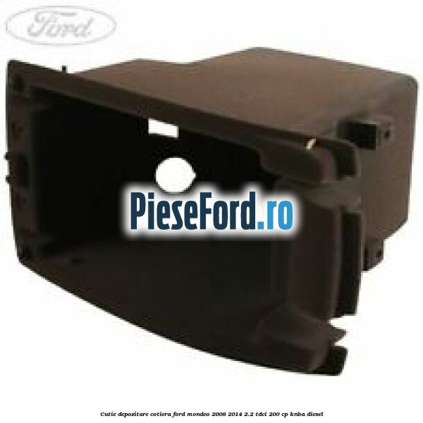Cutie depozitare cotiera Ford Mondeo 2008-2014 2.2 TDCi 200 cp KNBA diesel