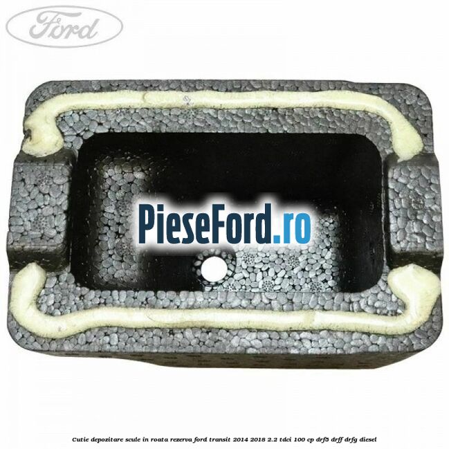 Cutie depozitare scule in roata rezerva Ford Transit 2014-2018 2.2 TDCi 100 cp DRF5, DRFF, DRFG diesel