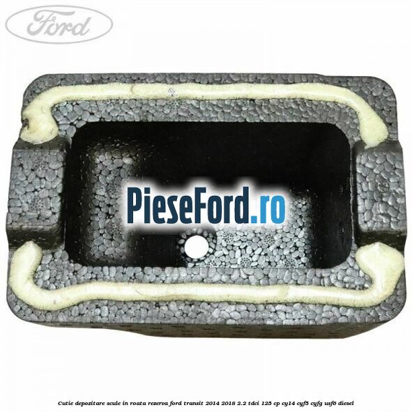 Cutie depozitare scule in roata rezerva Ford Transit 2014-2018 2.2 TDCi 125 cp CY14, CYF5, CYFG, USF6 diesel