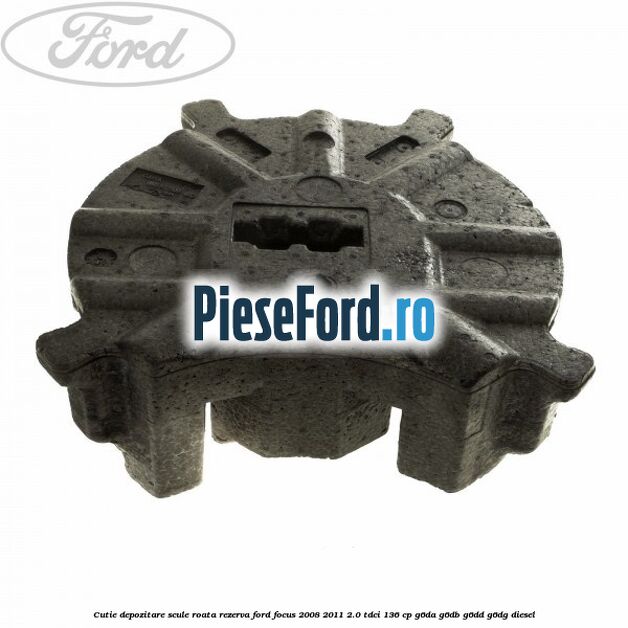 Cutie depozitare scule roata rezerva Ford Focus 2008-2011 2.0 TDCi 136 cp Cutie depozitare scule roata rezerva Ford Focus 2008-2011 2.0 TDCi 136 cp G6DA, G6DB, G6DD, G6DG diesel