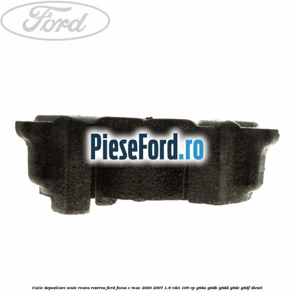 Cutie depozitare scule roata rezerva Ford Focus C-Max 2003-2007 1.6 TDCi 109 cp G8DA, G8DB, G8DD, G8DE, G8DF diesel