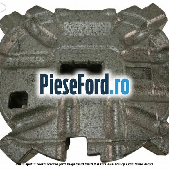Cutie spatiu roata rezerva Ford Kuga 2013-2016 2.0 TDCi 4x4 163 cp TXDA, TXMA diesel