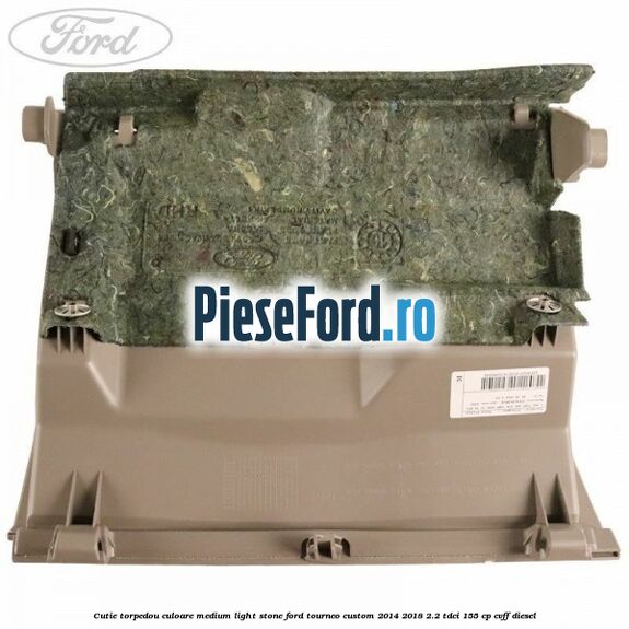 Cutie torpedou culoare medium light stone Ford Tourneo Custom 2014-2018 2.2 TDCi 155 cp Cutie torpedou culoare medium light stone Ford Tourneo Custom 2014-2018 2.2 TDCi 155 cp CVFF diesel