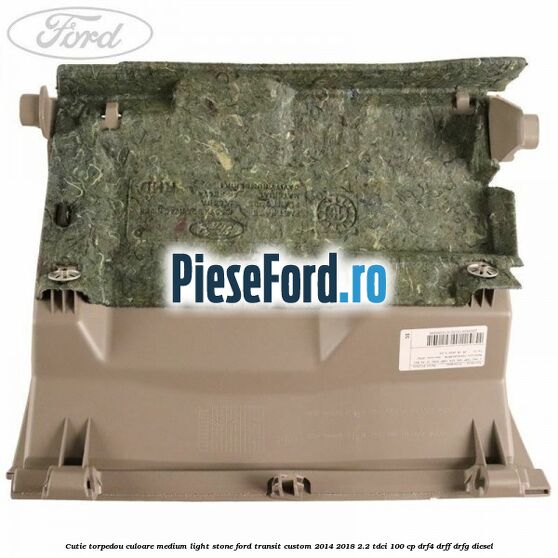 Cutie torpedou culoare medium light stone Ford Transit Custom 2014-2018 2.2 TDCi 100 cp Cutie torpedou culoare medium light stone Ford Transit Custom 2014-2018 2.2 TDCi 100 cp DRF4, DRFF, DRFG diesel