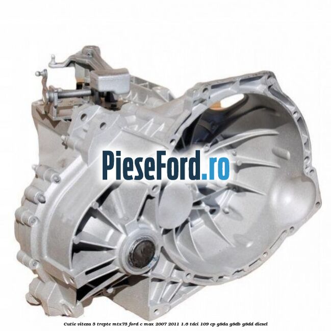 Cutie viteza 5 trepte MTX75 Ford C-Max 2007-2011 1.6 TDCi 109 cp G8DA, G8DB, G8DD diesel