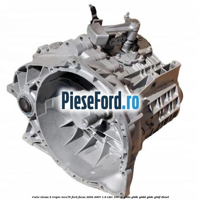 Cutie viteza 5 trepte MTX75 Ford Focus 2004-2007 1.6 TDCi 109 cp G8DA, G8DB, G8DD, G8DE, G8DF diesel