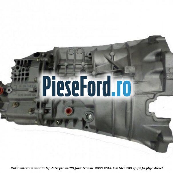 Cutie viteza manuala tip 5 trepte MT75 Ford Transit 2006-2014 2.4 TDCi 100 cp