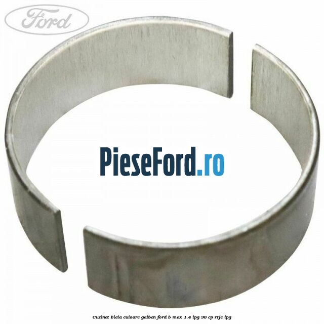 Cuzinet biela culoare galben Ford B-Max 1.4 LPG 90 cp RTJC LPG