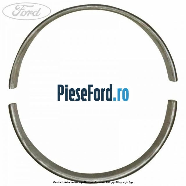 Cuzinet biela culoare galben Ford B-Max 1.4 LPG 90 cp RTJC LPG