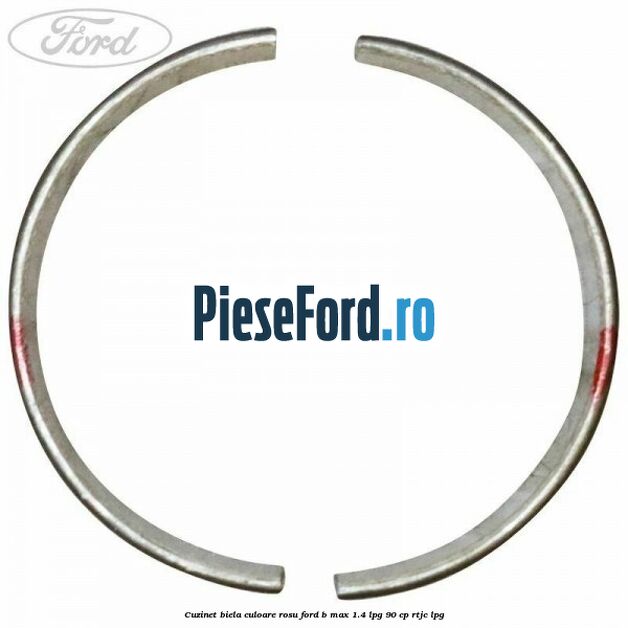 Cuzinet biela culoare rosu Ford B-Max 1.4 LPG 90 cp RTJC LPG