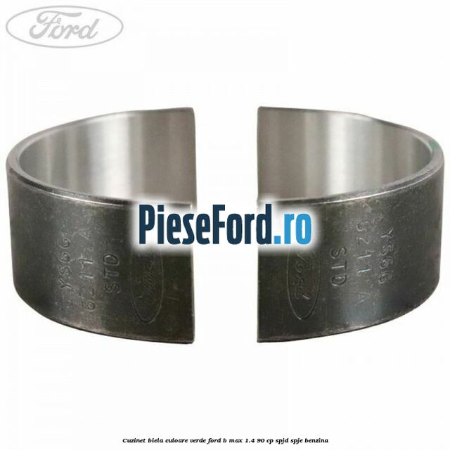 Cuzinet biela culoare verde Ford B-Max 1.4 90 cp SPJD, SPJE benzina