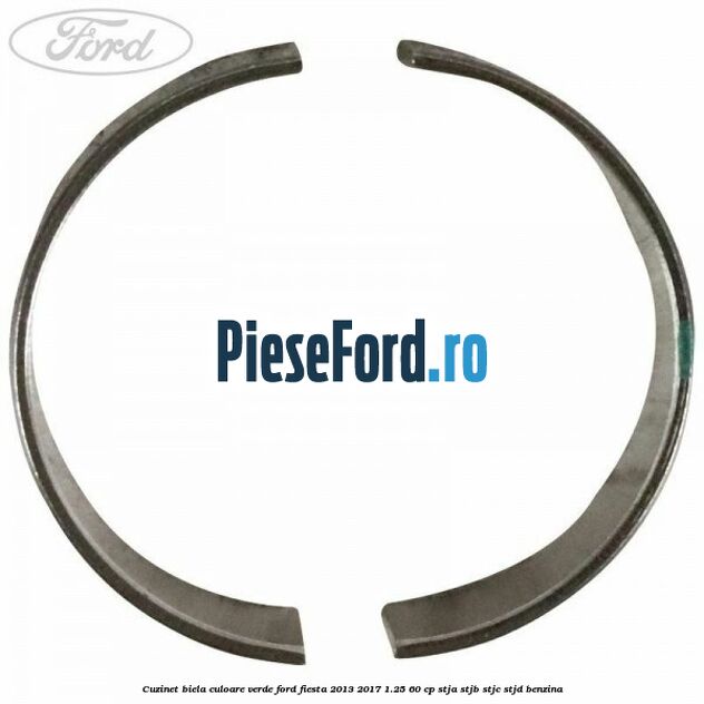 Cuzinet biela culoare verde Ford Fiesta 2013-2017 1.25 60 cp STJA, STJB, STJC, STJD benzina