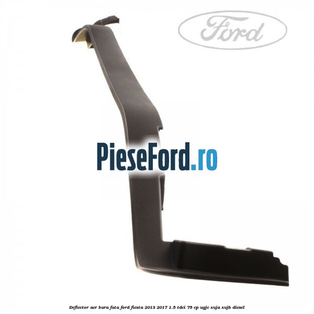 Deflector aer bara fata Ford Fiesta 2013-2017 1.5 TDCi 75 cp UGJC, XUJA, XUJB diesel