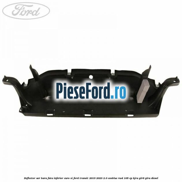 Deflector aer bara fata inferior euro VI Ford Transit 2019-2023 2.0 EcoBlue RWD 105 cp Deflector aer bara fata inferior euro VI Ford Transit 2019-2023 2.0 EcoBlue RWD 105 cp BJRA, YLR6, YLRA diesel
