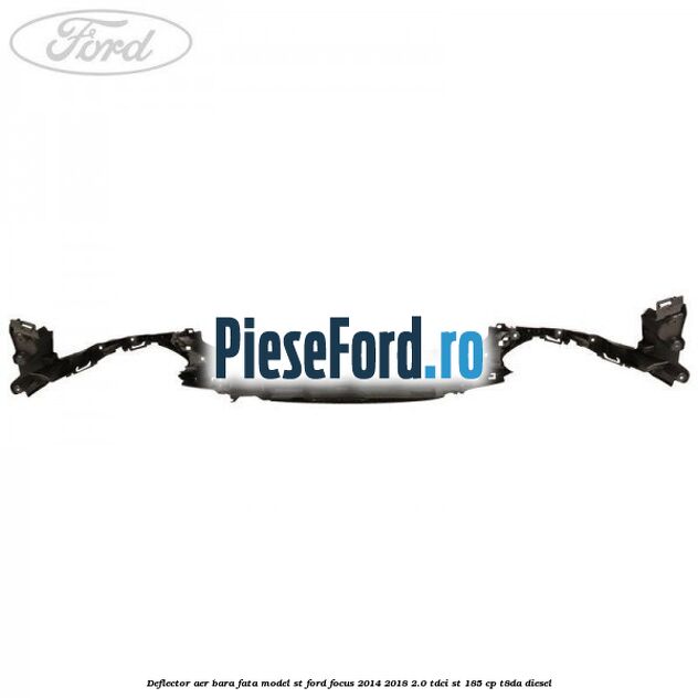 Deflector aer bara fata model ST Ford Focus 2014-2018 2.0 TDCi ST 185 cp T8DA diesel