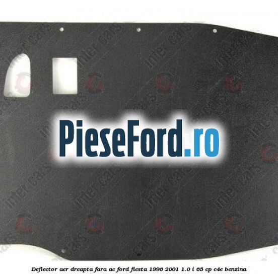 Deflector aer dreapta fara AC Ford Fiesta 1996-2001 1.0 i 65 cp C4E benzina