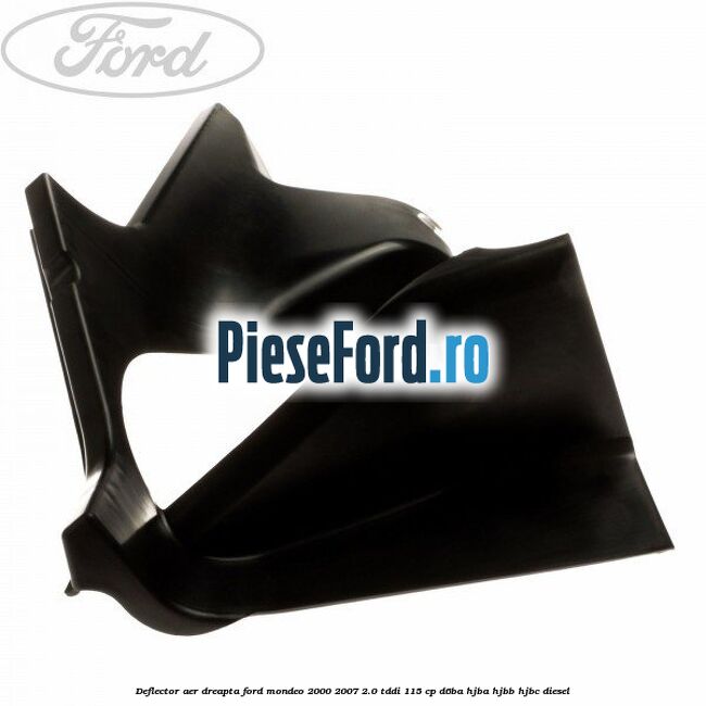Deflector aer dreapta Ford Mondeo 2000-2007 2.0 TDDI 115 cp D6BA, HJBA, HJBB, HJBC diesel