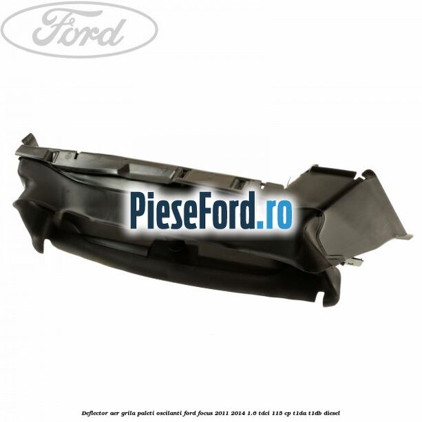 Deflector aer grila paleti oscilanti Ford Focus 2011-2014 1.6 TDCi 115 cp T1DA, T1DB diesel