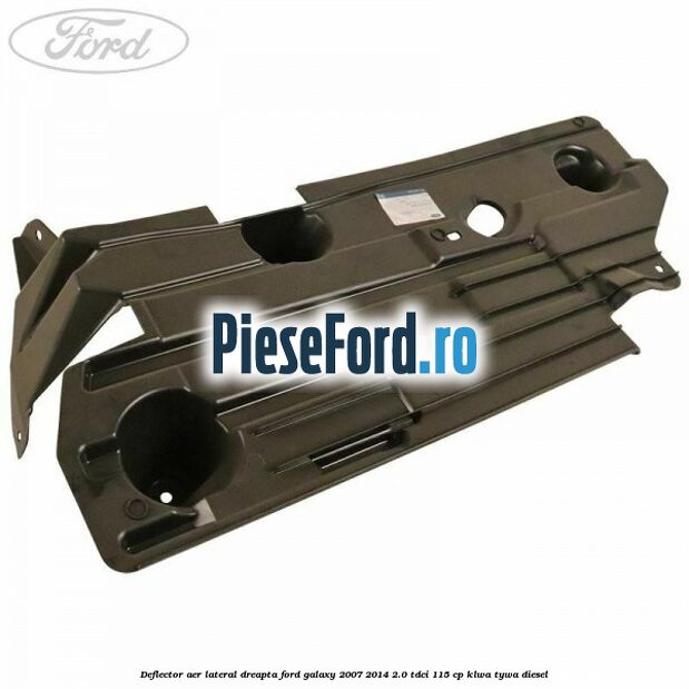 Deflector aer lateral dreapta Ford Galaxy 2007-2014 2.0 TDCi 115 cp KLWA, TYWA diesel