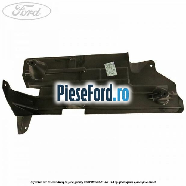 Deflector aer lateral dreapta Ford Galaxy 2007-2014 2.0 TDCi 140 cp Deflector aer lateral dreapta Ford Galaxy 2007-2014 2.0 TDCi 140 cp QXWA, QXWB, QXWC, UFWA diesel