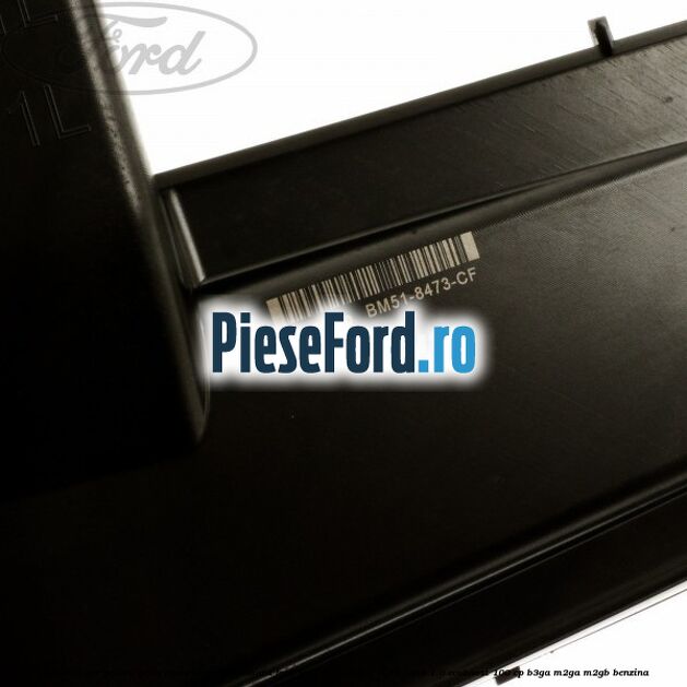 Deflector aer pentru grila cu inchidere automata Ford Tourneo Connect 2013-2018 1.0 EcoBoost 100 cp B3GA, M2GA, M2GB benzina