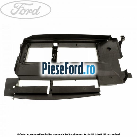 Deflector aer pentru grila cu inchidere automata Ford Transit Connect 2013-2018 1.6 TDCi 115 cp T1GA diesel