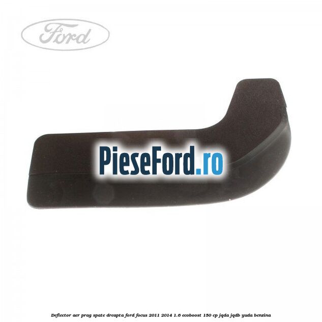 Deflector aer prag spate dreapta Ford Focus 2011-2014 1.6 EcoBoost 150 cp JQDA, JQDB, YUDA benzina