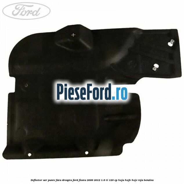 Deflector aer punte fata dreapta Ford Fiesta 2008-2012 1.6 Ti 120 cp HXJA, HXJB, HXJE, RVJA benzina