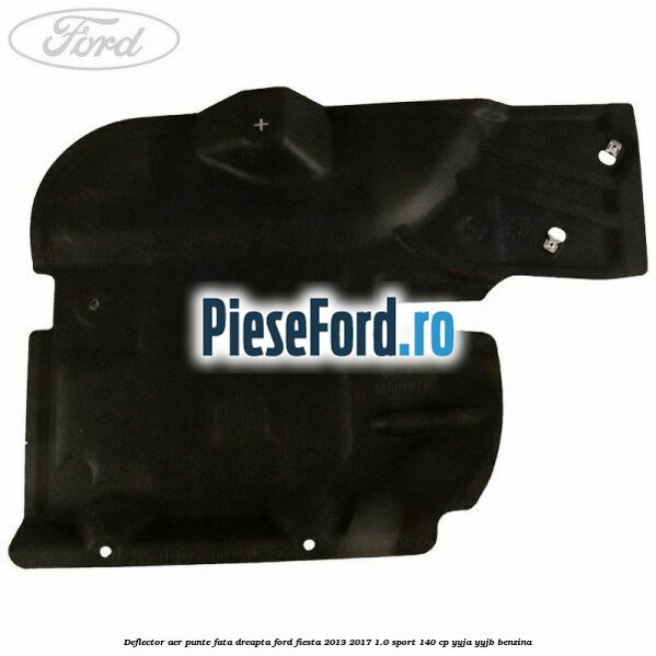 Deflector aer punte fata dreapta Ford Fiesta 2013-2017 1.0 Sport 140 cp YYJA, YYJB benzina