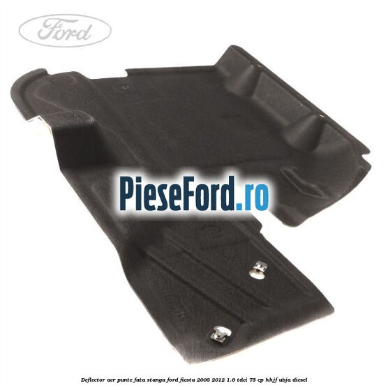 Deflector aer punte fata stanga Ford Fiesta 2008-2012 1.6 TDCi 75 cp HHJF, UBJA diesel