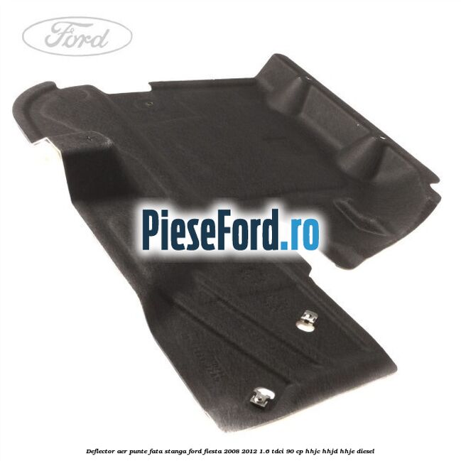 Deflector aer punte fata stanga Ford Fiesta 2008-2012 1.6 TDCi 90 cp HHJC, HHJD, HHJE diesel