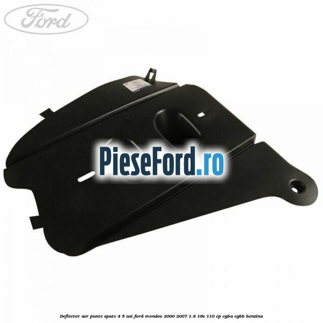 Deflector aer punte spate 4/5 usi Ford Mondeo 2000-2007 1.8 16V 110 cp CGBA, CGBB benzina