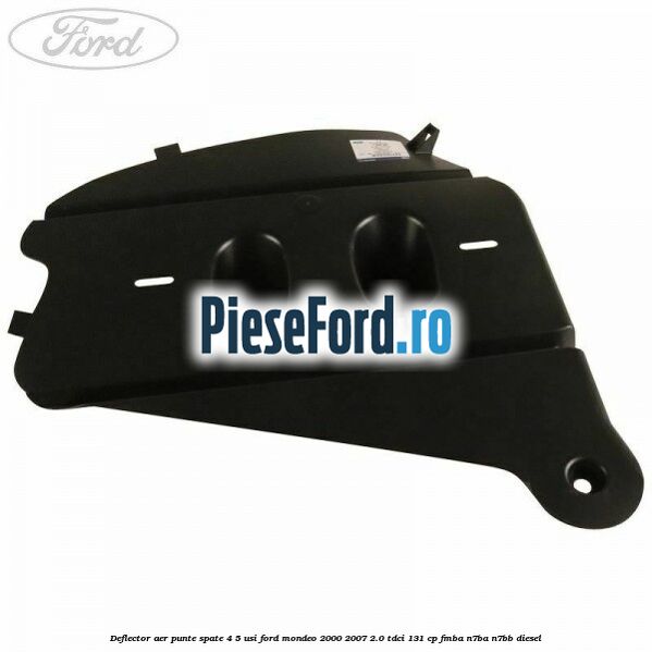 Deflector aer punte spate 4/5 usi Ford Mondeo 2000-2007 2.0 TDCi 131 cp FMBA, N7BA, N7BB diesel