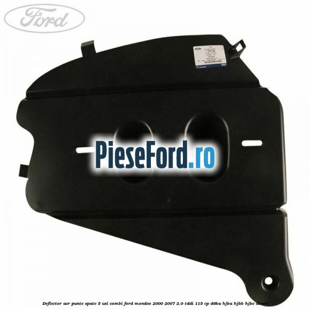 Deflector aer punte spate 5 usi combi Ford Mondeo 2000-2007 2.0 TDDI 115 cp D6BA, HJBA, HJBB, HJBC diesel