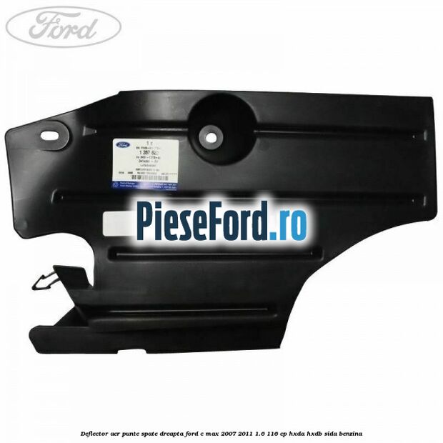 Deflector aer punte spate dreapta Ford C-Max 2007-2011 1.6 116 cp Deflector aer punte spate dreapta Ford C-Max 2007-2011 1.6 116 cp HXDA, HXDB, SIDA benzina