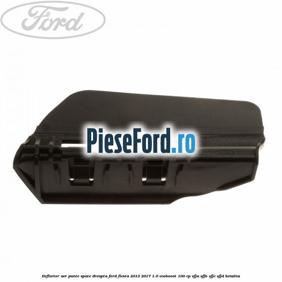 Deflector aer punte spate dreapta Ford Fiesta 2013-2017 1.0 EcoBoost 100 cp SFJA, SFJB, SFJC, SFJD benzina