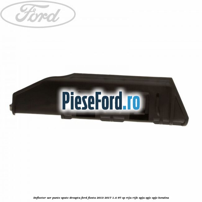 Deflector aer punte spate dreapta Ford Fiesta 2013-2017 1.4 97 cp RTJA, RTJB, SPJA, SPJC, SPJE benzina