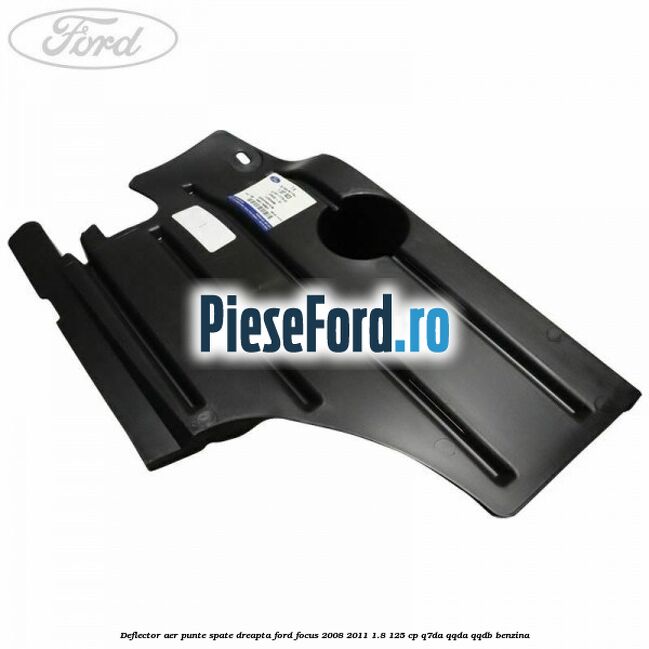 Deflector aer punte spate dreapta Ford Focus 2008-2011 1.8 125 cp Q7DA, QQDA, QQDB benzina
