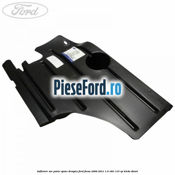 Deflector aer punte spate dreapta Ford Focus 2008-2011 1.8 TDCi 115 cp KKDA diesel